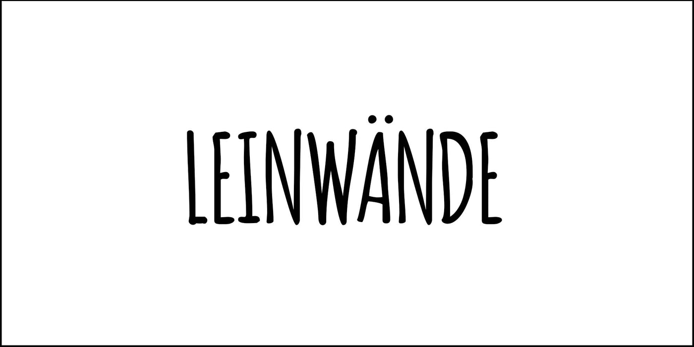 Leinwände