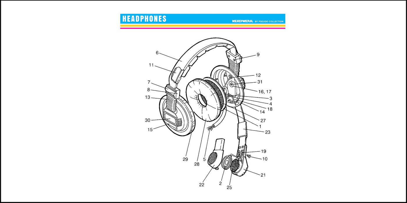 Nerdwear Headphones